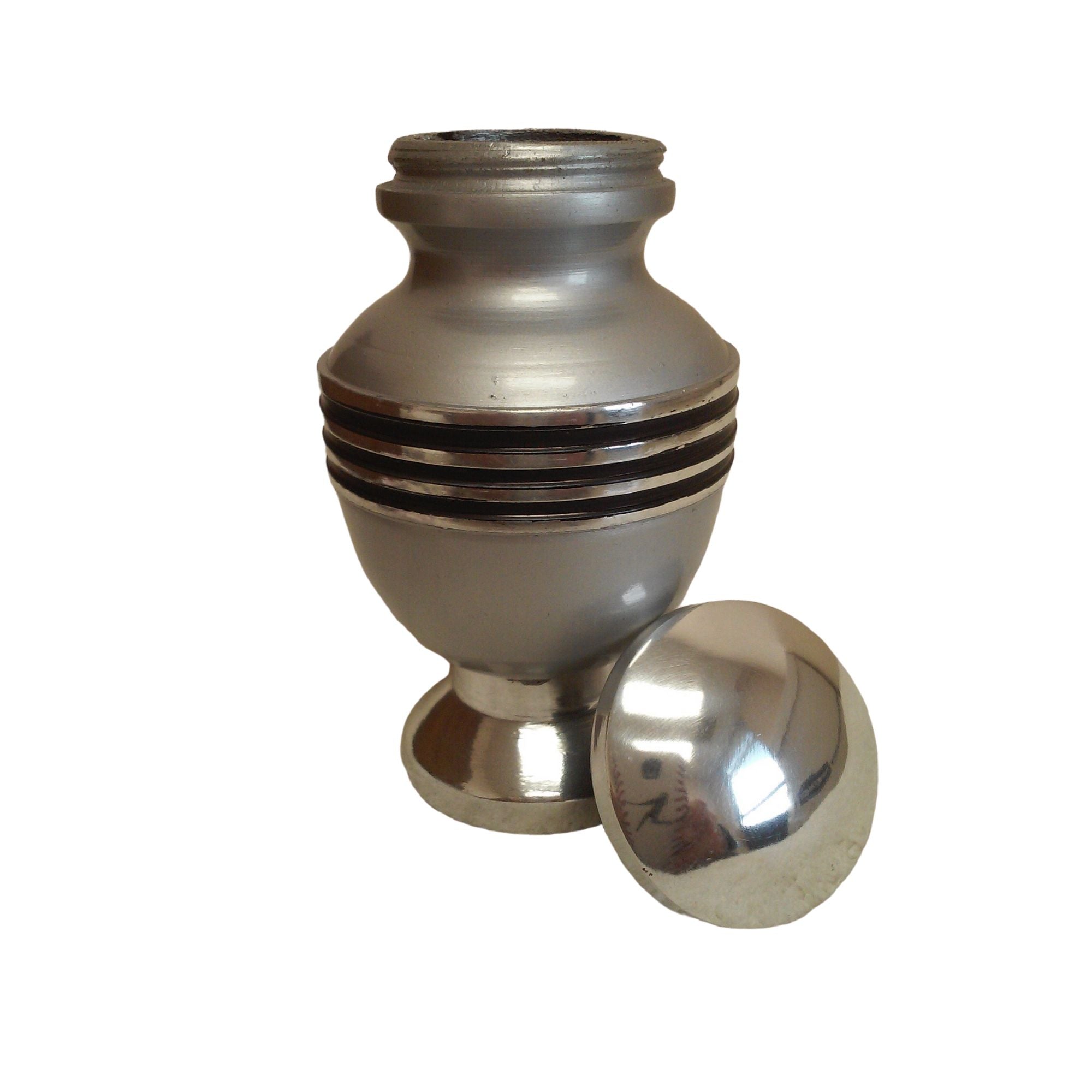 Navy Veteran Cremation Urn - Bronze Finish With Full Color US Navy Medallion, 200 Cubic Inch