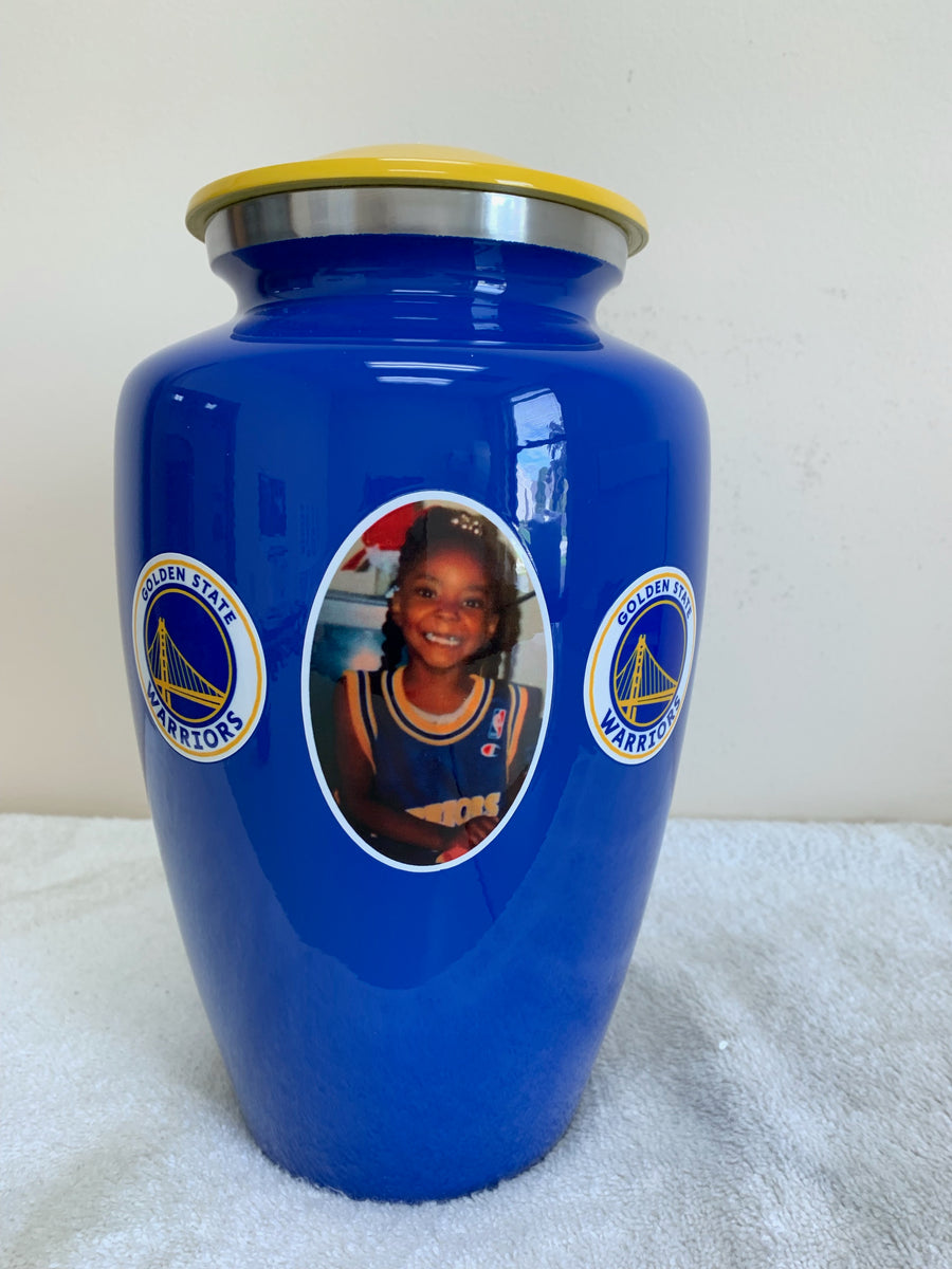 childs size sports cremation urn