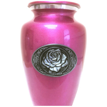 Pink Classic Vase Cremation Urn