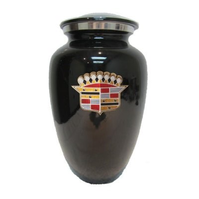 Diseñe una urna de cremación personalizada con temática de automóvil