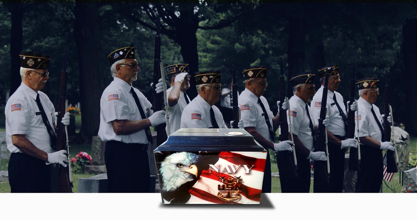 Navy Military cremation urn