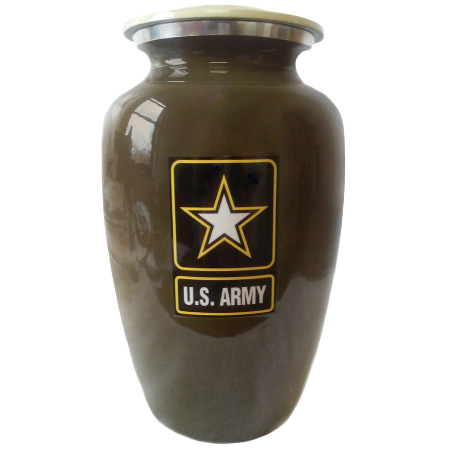 Army Classic Vase Cremation Urn