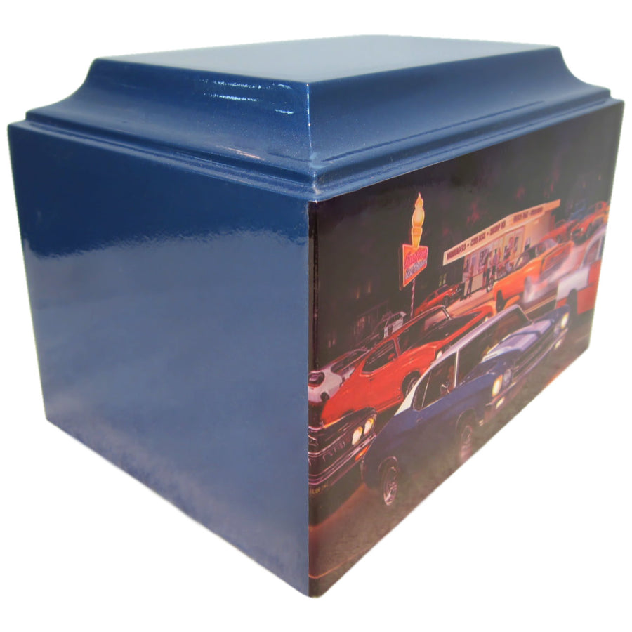 Classic Muscle Car Fiberglass Box Cremation Urn - 201