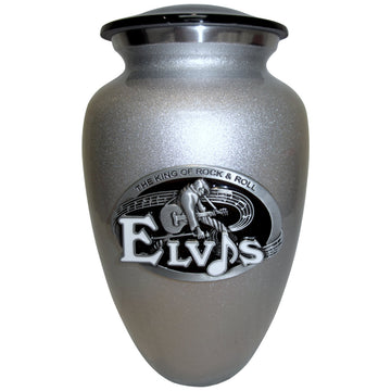 Elvis Presley Silver Classic Vase Cremation Urn