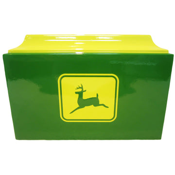 Green & Yellow John Deere Fiberglass Box Cremation Urn