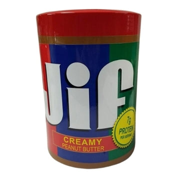 Jif Peanut Butter Jar Cremation Urn - 941 front view