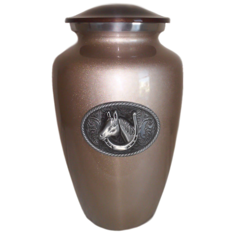 Horse Lover Classic Vase Cremation Urn