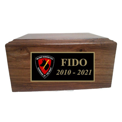 Small Wooden Box Pet Cremation Urn